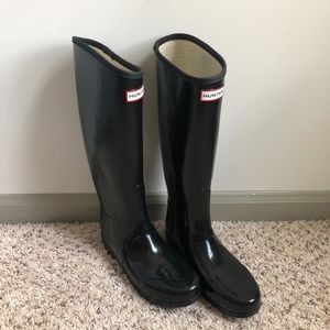 Hunter Tall Gloss Rainboots